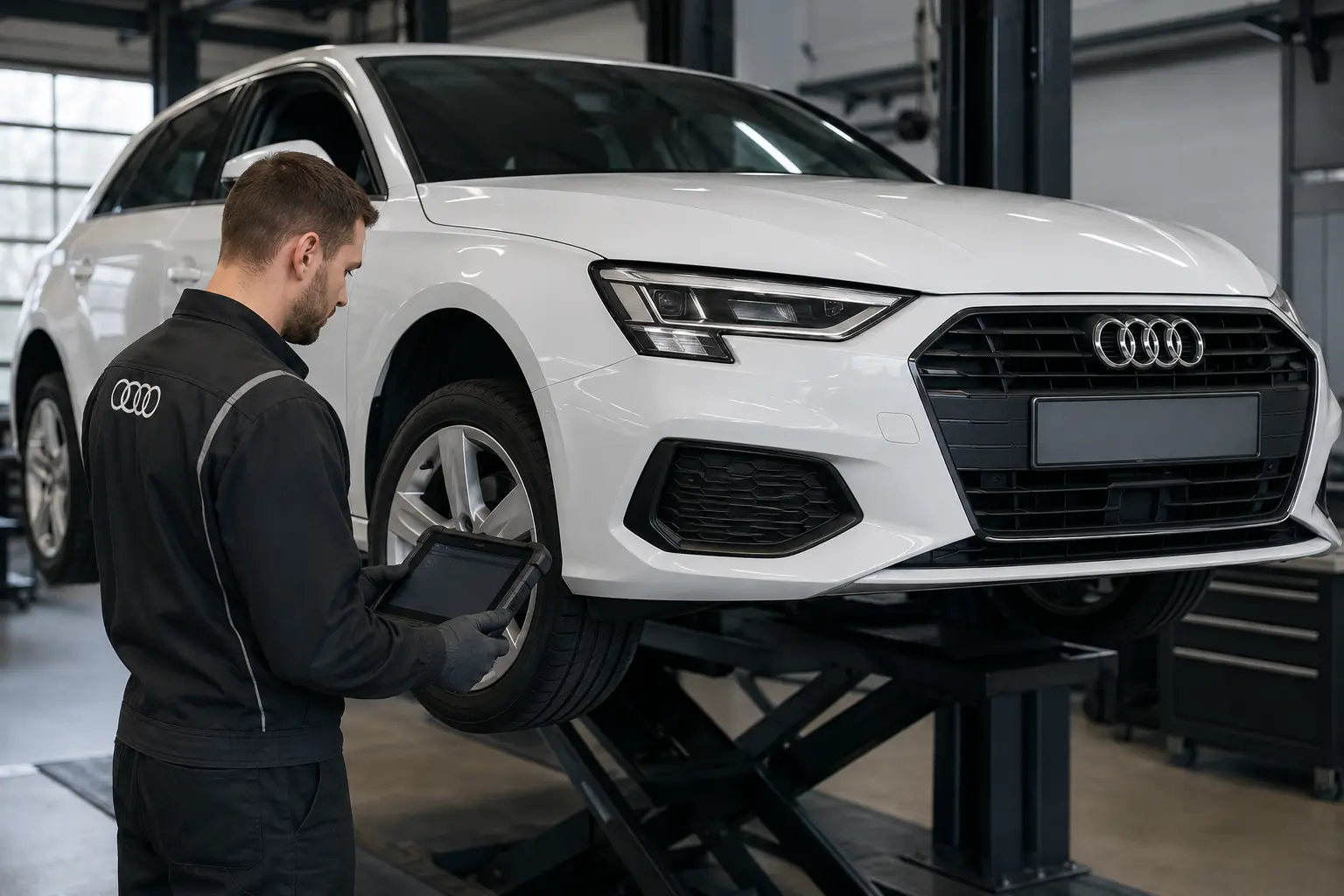 Indirect Audi TPMS diagnosis using wheel-speed data